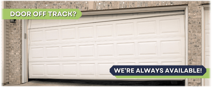 Garage Door Off Track In Location